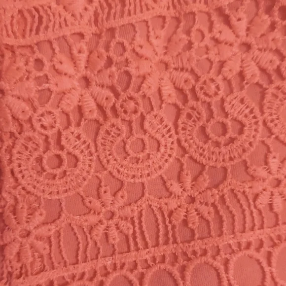 H&M Divided Crochet lace Scalloped Mid Rise Shorts Sz M - Picture 2 of 8